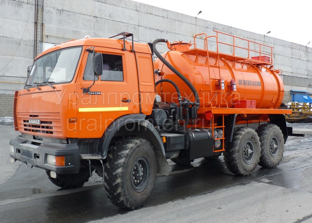 Агрегат для сбора нефтеконденсата АКН-10 Камаз-43118